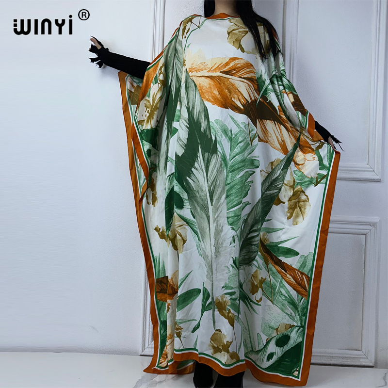Boho Summer Beach Maxi Dress - WINYI letni kaftan afrykańskie kobiety Boho