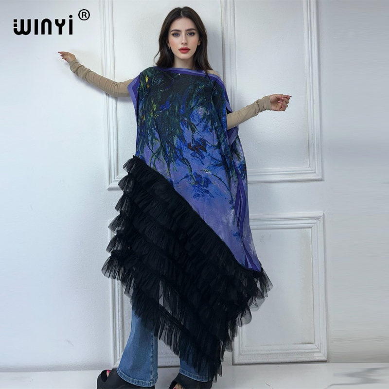 Boho Summer Beach Maxi Dress - WINYI Africa Odzież Damska Plus Size