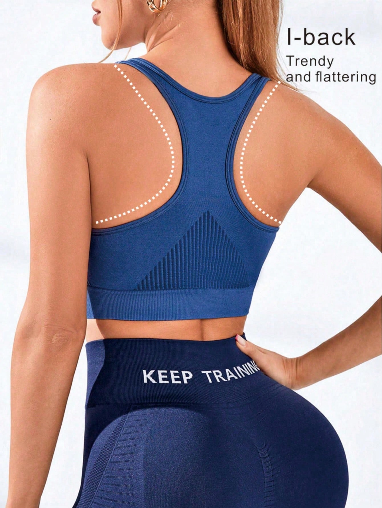 Damski sportowy biustonosz typ – Seamless Ribbed Workout Tank Top recenzja i cena