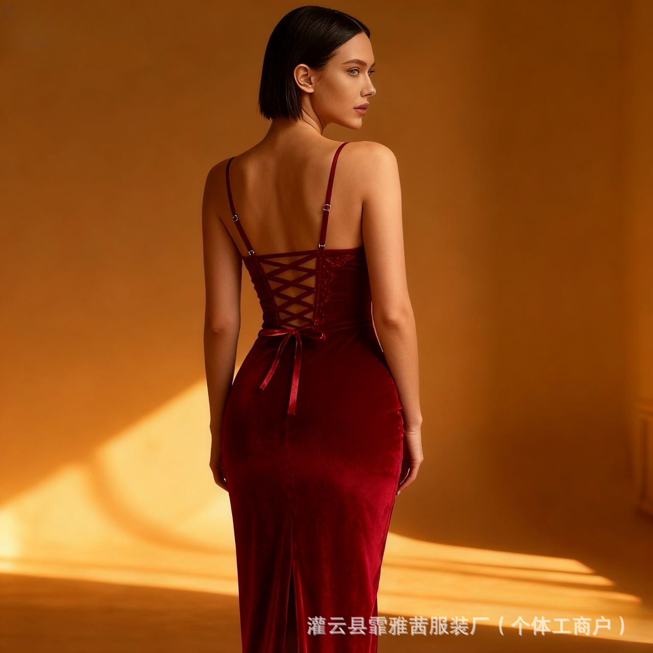 Seksowna sukienka midi z koron – Sexy Mesh Sheer Bodycon Dress recenzja i cena