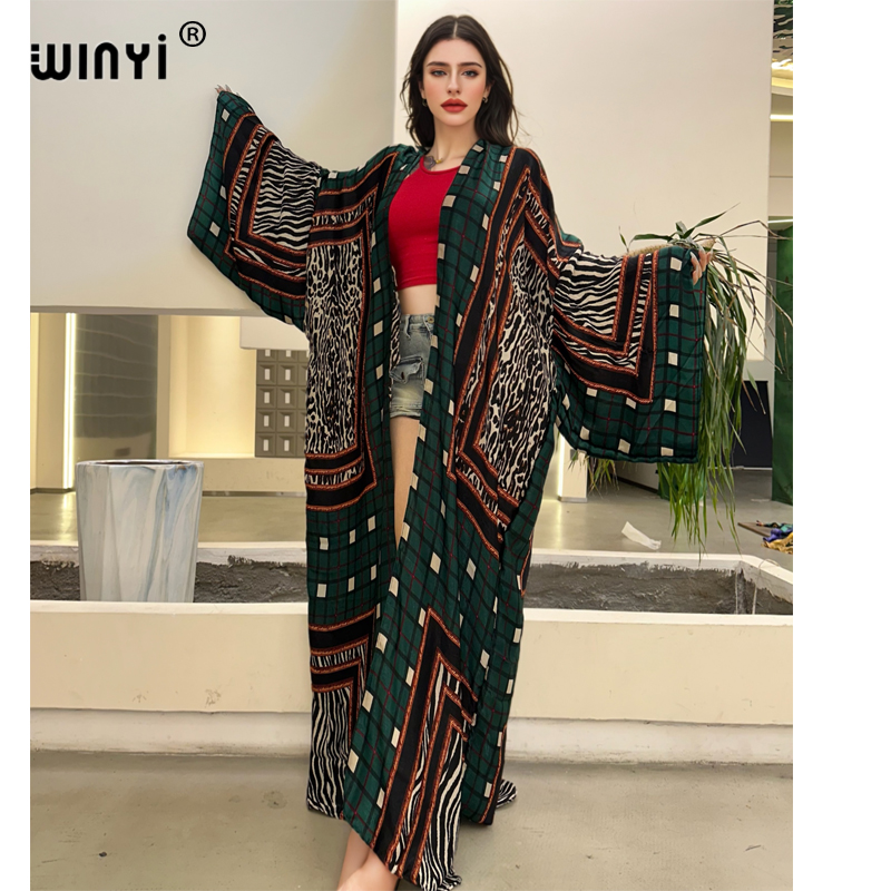 WINYI kimono sexy lato 2025 pł – Boho Summer Beach Maxi Dress recenzja i cena