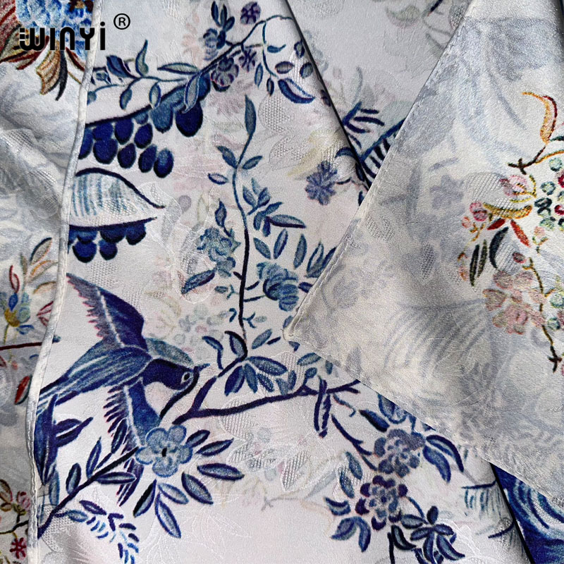 WINYI letnia kaftan afrykańska – Boho Summer Beach Maxi Dress recenzja i cena