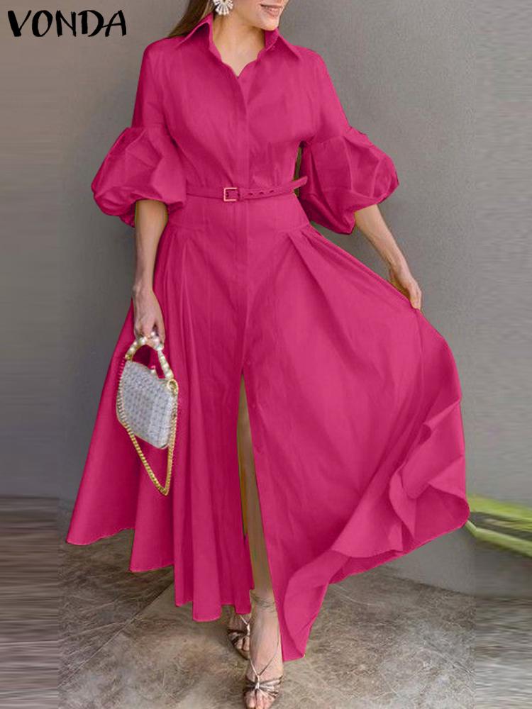 Elegancka sukienka maxi VONDA, – French Vintage Floral Midi Dress recenzja i cena