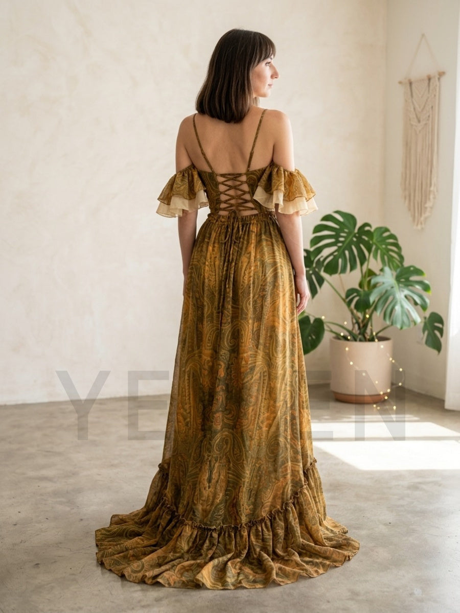 Boho Zestaw Sukienek Maxi z Na – Boho Summer Beach Maxi Dress recenzja i cena