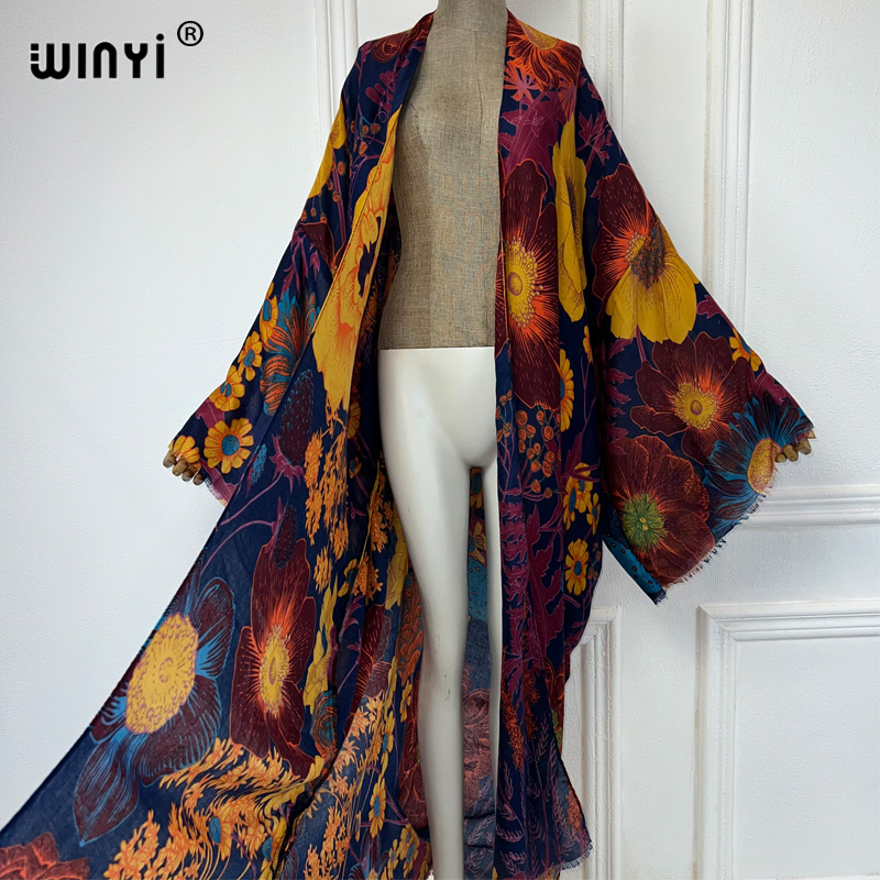 WINYI Afrykańska Moda Letnia S – Boho Summer Beach Maxi Dress recenzja i cena