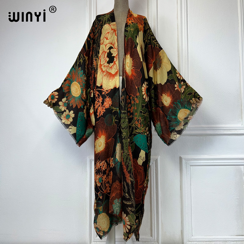 WINYI Afrykańska Moda Letnia S – Boho Summer Beach Maxi Dress recenzja i cena