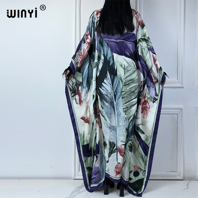 WINYI letni kaftan afrykańskie – Boho Summer Beach Maxi Dress recenzja i cena