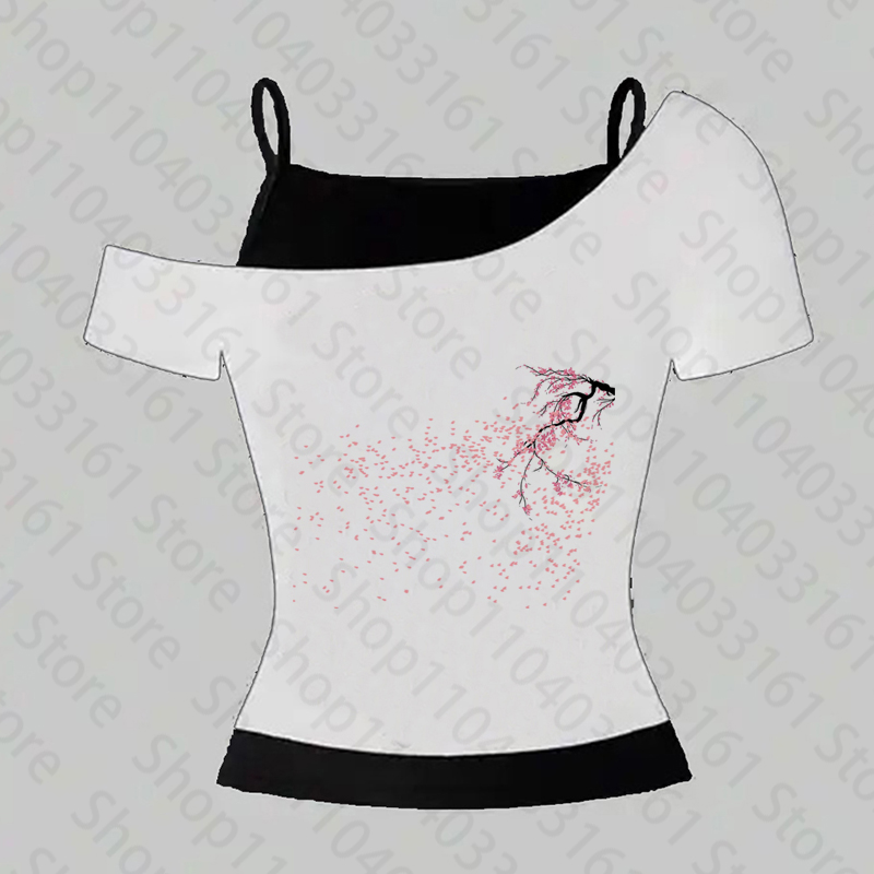 Estetyczna gotycka punkowa kos – Y2K Graphic Baby Tee Crop recenzja i cena