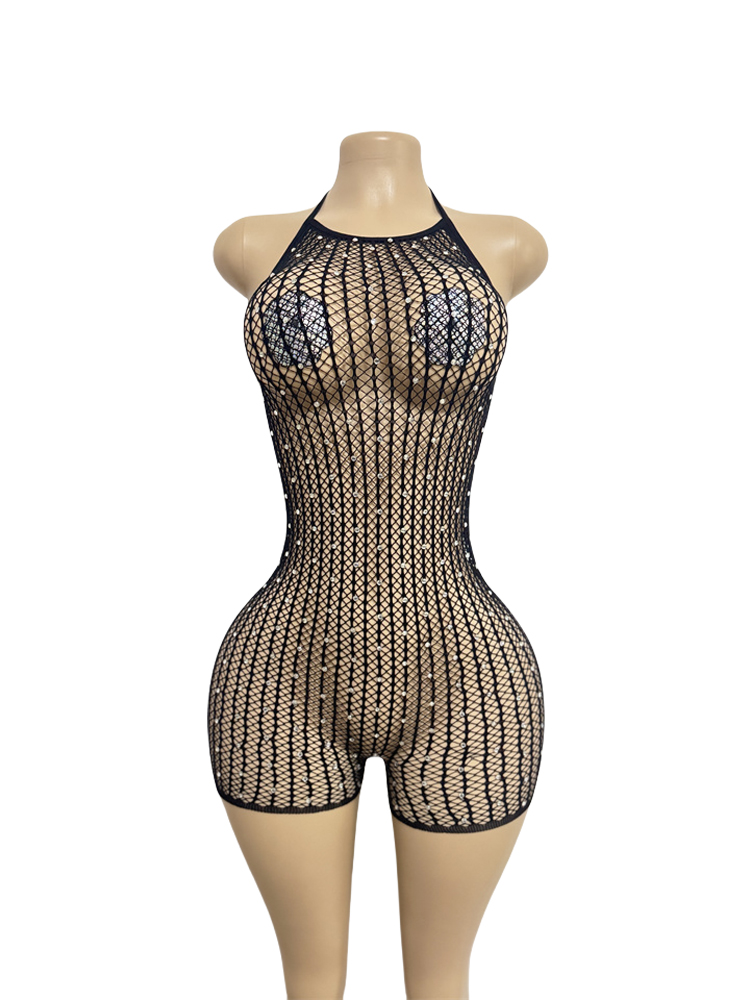 Damska sukienka z siateczki z  – Sexy Mesh Sheer Bodycon Dress recenzja i cena