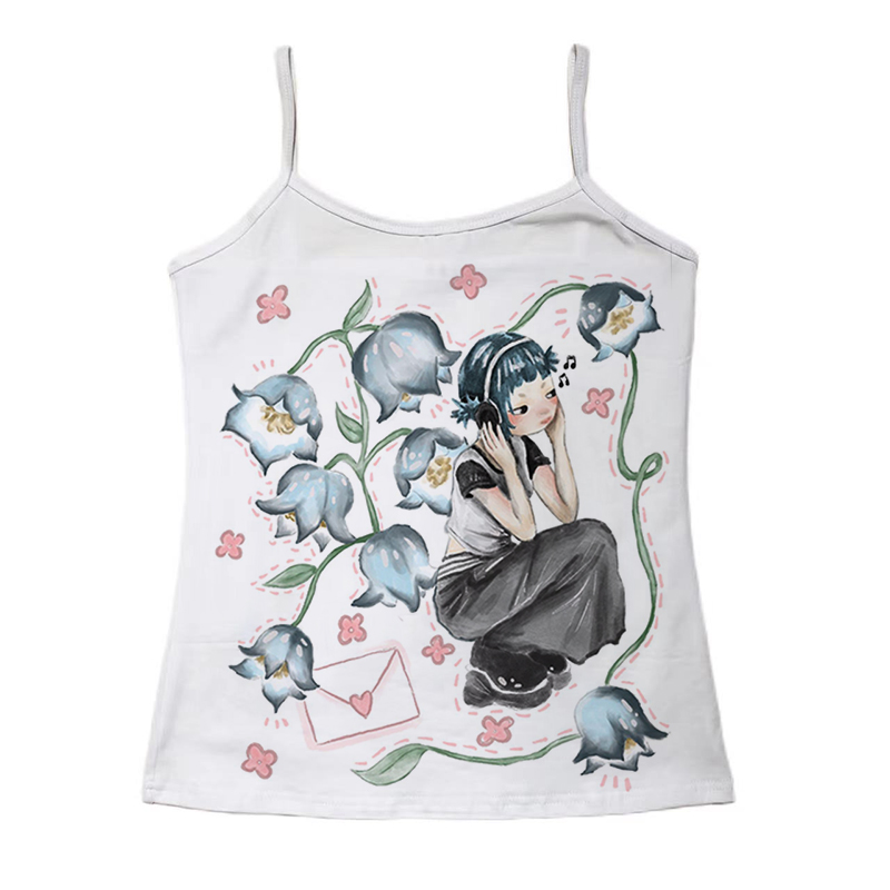 Y2K koreańskie popularne ubran – Y2K Graphic Baby Tee Crop recenzja i cena