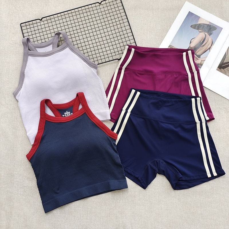 Damskie prążkowane komplety sp – Seamless Ribbed Workout Tank Top recenzja i cena