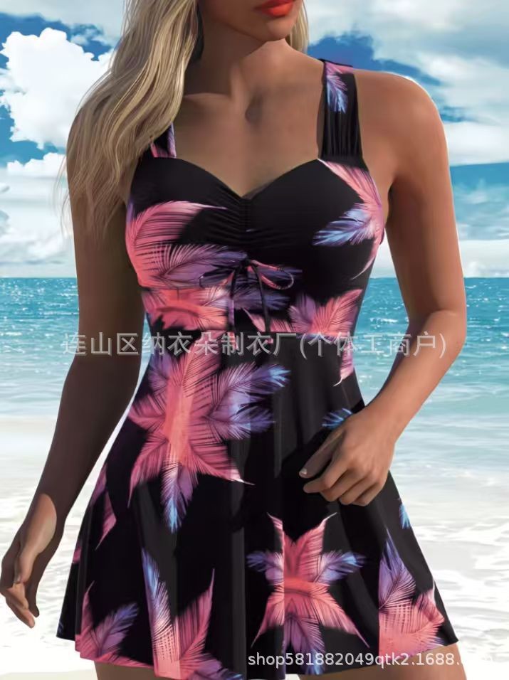 Damski tankini z kwiatowym nad – Tops recenzja i cena