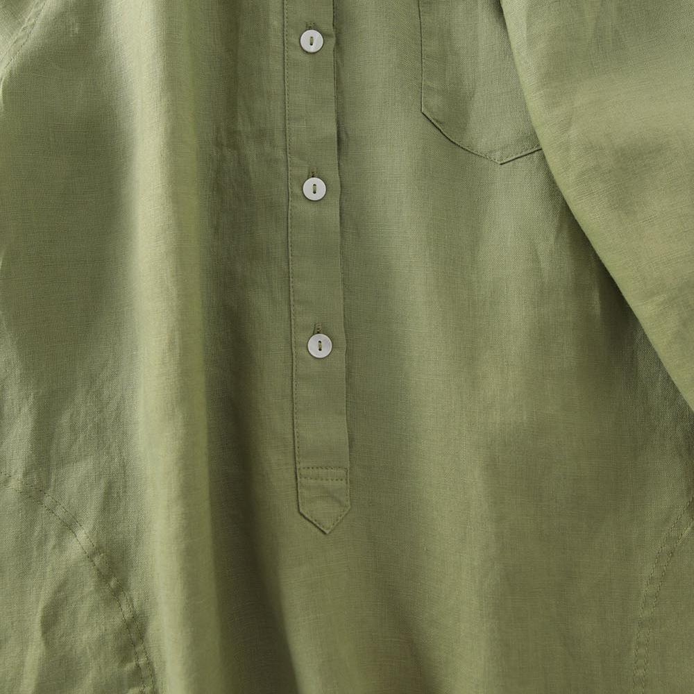 Sukienka koszulowa damska w st – Casual Loose Linen Shirt Dress recenzja i cena