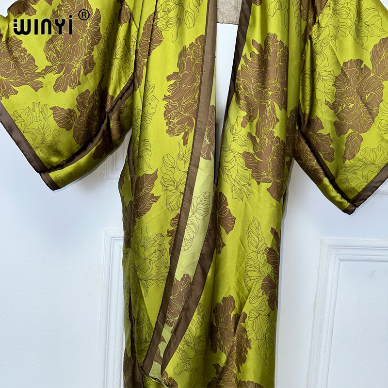 WINYI afryka boho print Kimona – Boho Summer Beach Maxi Dress recenzja i cena
